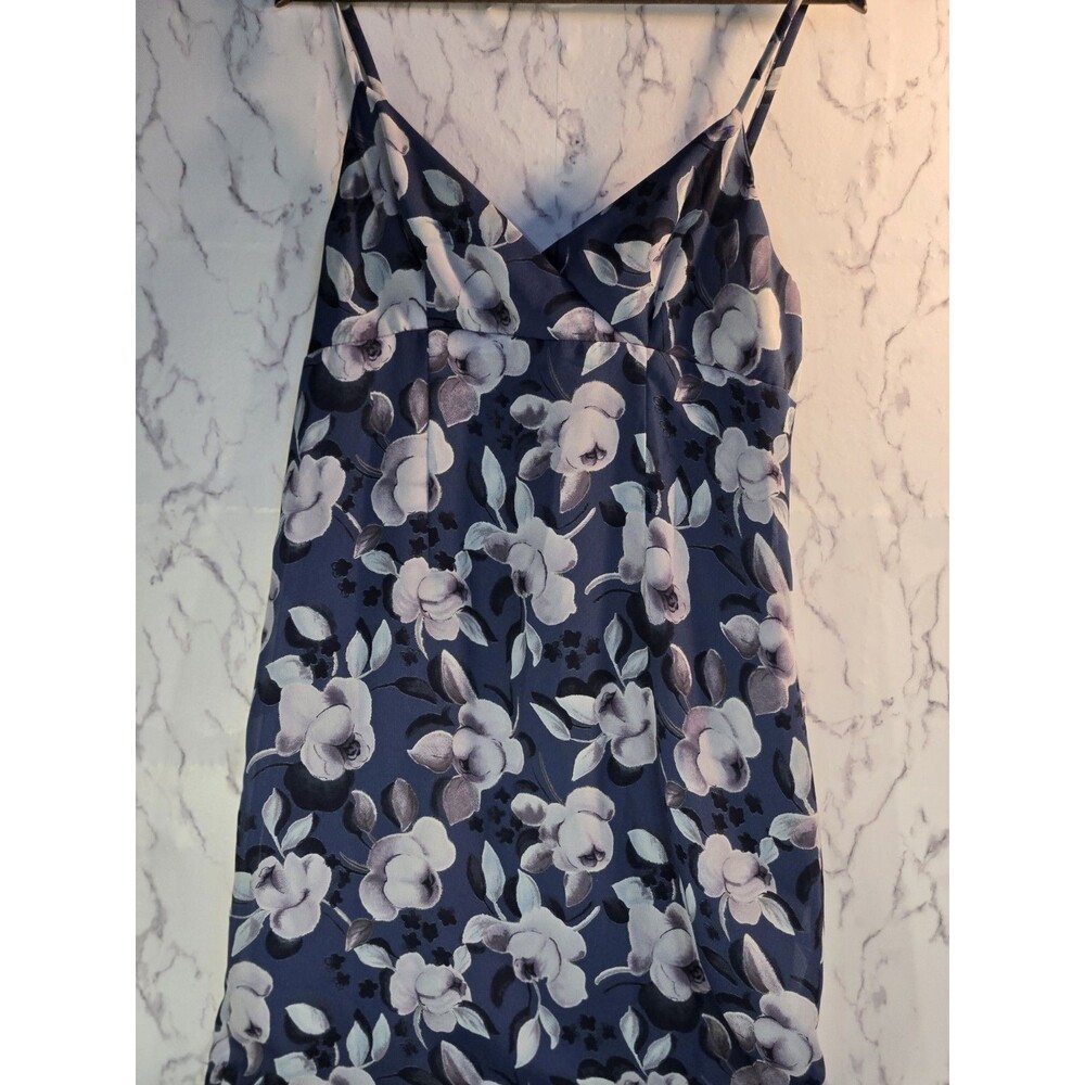 Vintage Connect Women's Floral Strappy Dress, Size 11, 54" In Length